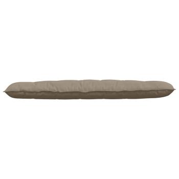Rückenkissen Taupe 180 x 50 cm Mikrofaserstoff
