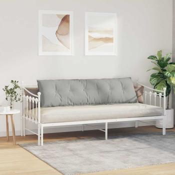 ARDEBO.de - Rückenkissen Hellgrau 180 x 50 cm Mikrofaserstoff