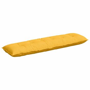 Rückenkissen Helles Gelb 180 x 50 cm Cordstoff