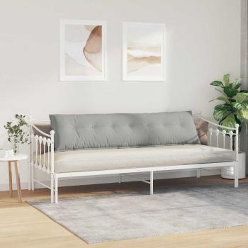 Rückenkissen Hellgrau 200 x 50 cm Mikrofaserstoff