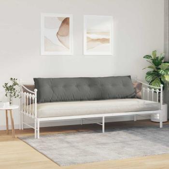 Rückenkissen Dunkelgrau 200 x 50 cm Mikrofaserstoff