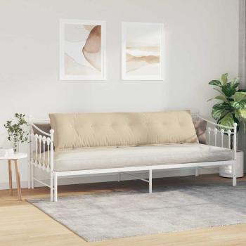 Rückenkissen Creme 200 x 50 cm Mikrofaserstoff