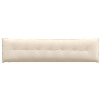 Rückenkissen Beige 200 x 50 cm Mikrofaserstoff