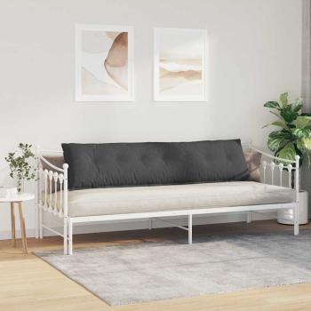 Rückenkissen Dunkelgrau 200 x 50 cm Cordstoff