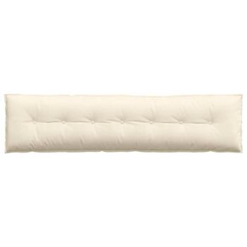 Rückenkissen Creme 200 x 50 cm Cordstoff