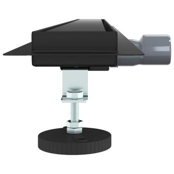 2 in 1 Duschabfluss Schwarz 90 cm Edelstahl 304