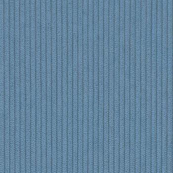 Chaise Lounge mit Rock Blau 91 x 157 x 91 cm Rippenstoff