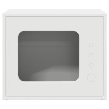 Katzenhaus Weiß 51 x 30 x 42 cm Holzwerkstoff