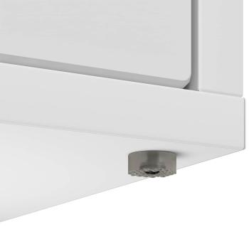 Katzenhaus Weiß 51 x 30 x 42 cm Holzwerkstoff