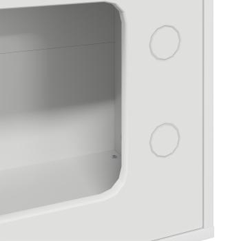 Katzenhaus Weiß 51 x 30 x 52 cm Holzwerkstoff