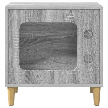 Katzenhaus Graues Sonoma 51 x 30 x 52 cm Holzwerkstoff