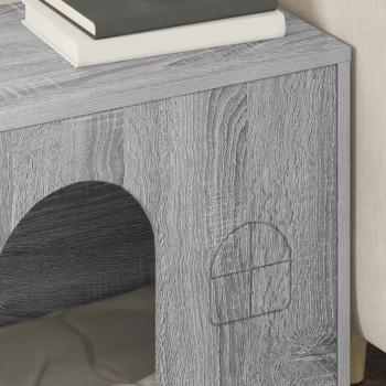 Katzenhaus Graues Sonoma 51 x 30 x 52 cm Holzwerkstoff