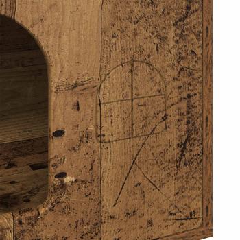 Katzenhaus Altholz 51 x 30 x 52 cm Holzwerkstoff