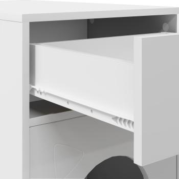 Katzenhaus Weiß 72 x 42,5 x 70 cm Holzwerkstoff