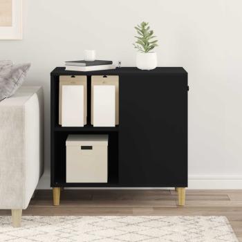 Katzenhaus Schwarz 72 x 42,5 x 70 cm Holzwerkstoff