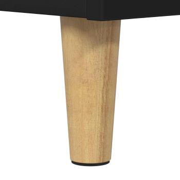 Katzenhaus Schwarz 72 x 42,5 x 70 cm Holzwerkstoff