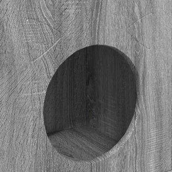 Katzenhaus Graues Sonoma 72 x 42,5 x 70 cm Holzwerkstoff