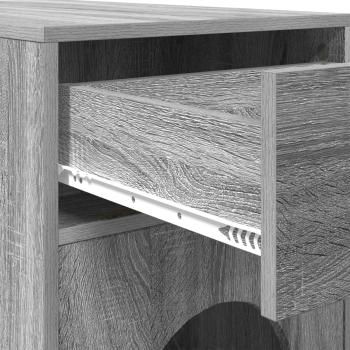 Katzenhaus Graues Sonoma 72 x 42,5 x 70 cm Holzwerkstoff