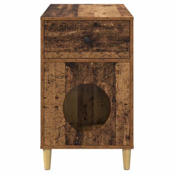 Katzenhaus Altholz 72 x 42,5 x 70 cm Holzwerkstoff