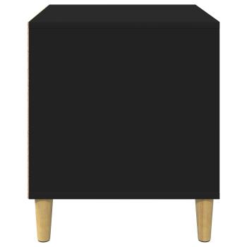 Hundehütte Schwarz 44 x 42 x 49 cm Holzwerkstoff