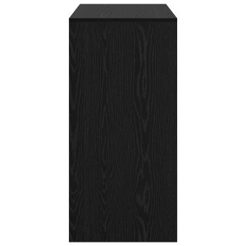 Bartisch Schwarz Eichen-Optik 102 x 50 x 103,5 cm Holzwerkstoff