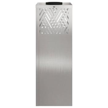 Solar LED Weg Licht Fischgrätenmuster 2 pcs Edelstahl Edelstahl