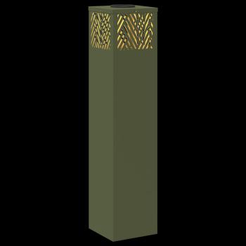 Solar LED Weg Licht 2 pcs Olive Grün Kalt gewalzter Stahl