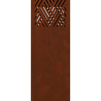 Solar LED Weg Licht 2 pcs Cortenstahl Cortenstahl