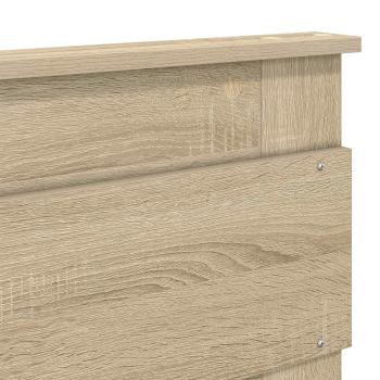 Bettrahmen Sonoma-Eiche 200 x 200 cm Ingenieurs Holz