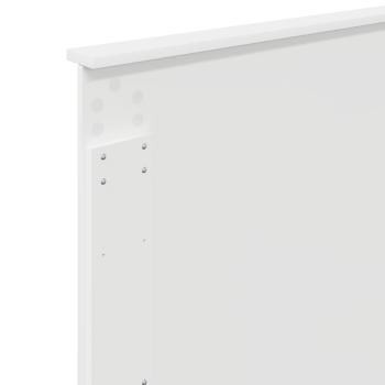 Bettrahmen mit Schubladen Weiß 90 x 190 cm Ingenieurs Holz