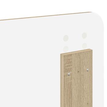 Bettrahmen Sonoma-Eiche 140 x 190 cm Ingenieurs Holz