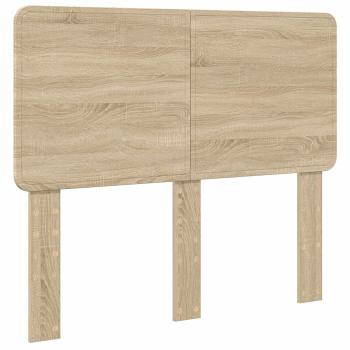 Bettrahmen Sonoma-Eiche 120 x 190 cm Ingenieurs Holz
