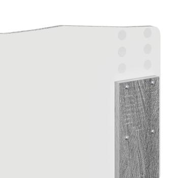 Bettrahmen Graues Sonoma 120 x 190 cm Ingenieurs Holz