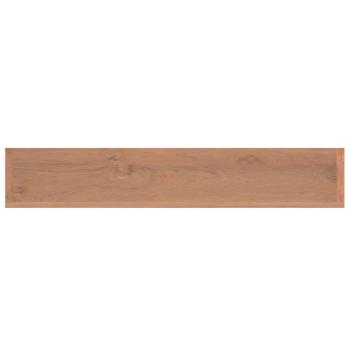 Wandregale 2 Stk. 90x15x4 cm Massivholz Teak