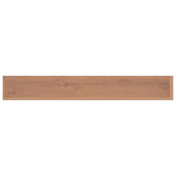 ARDEBO.de - Wandregale 2 Stk. 110x15x6 cm Massivholz Teak
