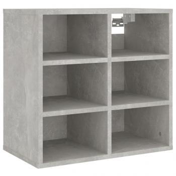 Schuhregal Betongrau 52,5x30x50 cm