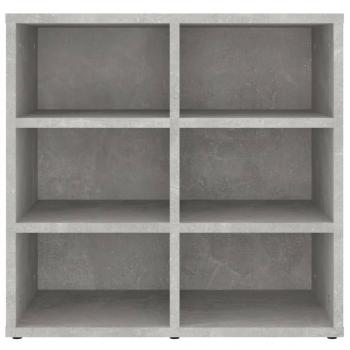 Schuhregal Betongrau 52,5x30x50 cm