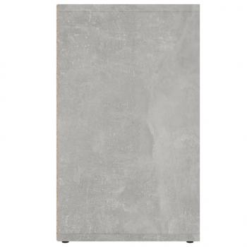 Schuhregal Betongrau 52,5x30x50 cm