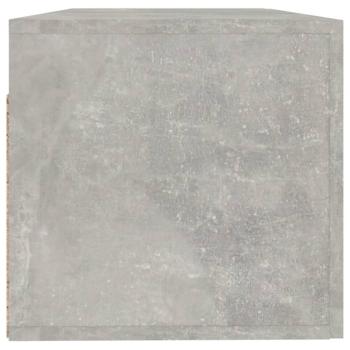 Wandschrank Betongrau 100x36,5x35 cm Holzwerkstoff
