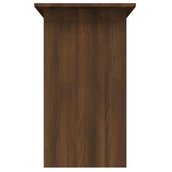 Schreibtisch Braun Eichen-Optik 80x45x74 cm Holzwerkstoff