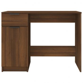 Schreibtisch Braun Eichen-Optik 100x50x75 cm Holzwerkstoff