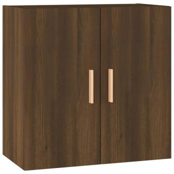 Wandschrank Braun Eichen-Optik 60x30x60 cm Holzwerkstoff