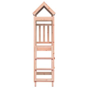 Spielturm Braun 110,5 x 52,5 x 215 cm Massives Douglasienholz