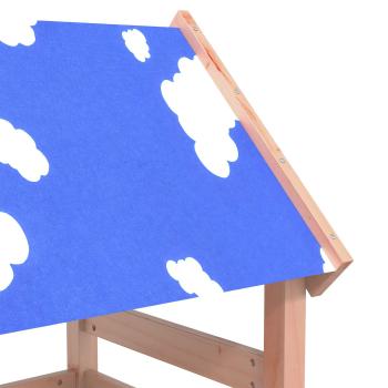 Spielturm Braun 110,5 x 52,5 x 215 cm Massives Douglasienholz