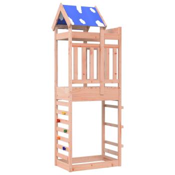 Spielturm Braun 85 x 52,5 x 239 cm Massives Douglasienholz