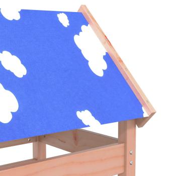 Spielturm Braun 85 x 52,5 x 239 cm Massives Douglasienholz