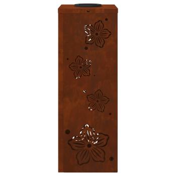 Solar LED Weg Licht 2 pcs Cortenstahl Cortenstahl