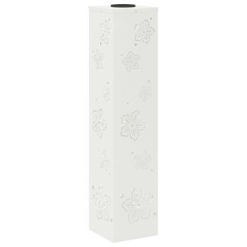 Solar LED Weg Licht 2 pcs Weiß Kalt gewalzter Stahl