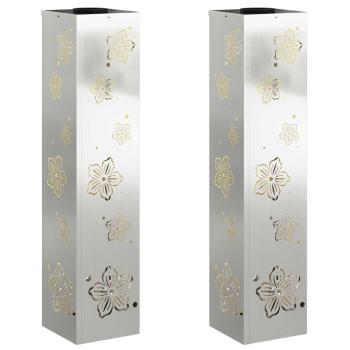 Solar LED Weg Licht 2 pcs Galvanisiert Galvanisiert