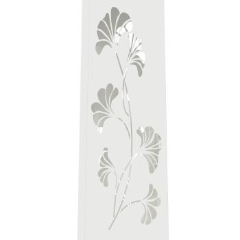 Solar LED Weg Licht 2 pcs Weiß Kalt gewalzter Stahl